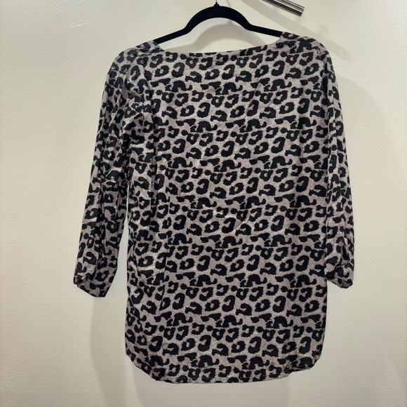 Masai Copenhagen Leopard Print Tunic Top – Size Small - Picture 4 of 10